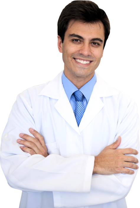 a male pharmacist